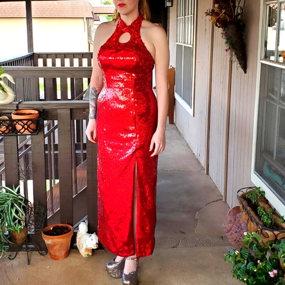 mike benet formals dress